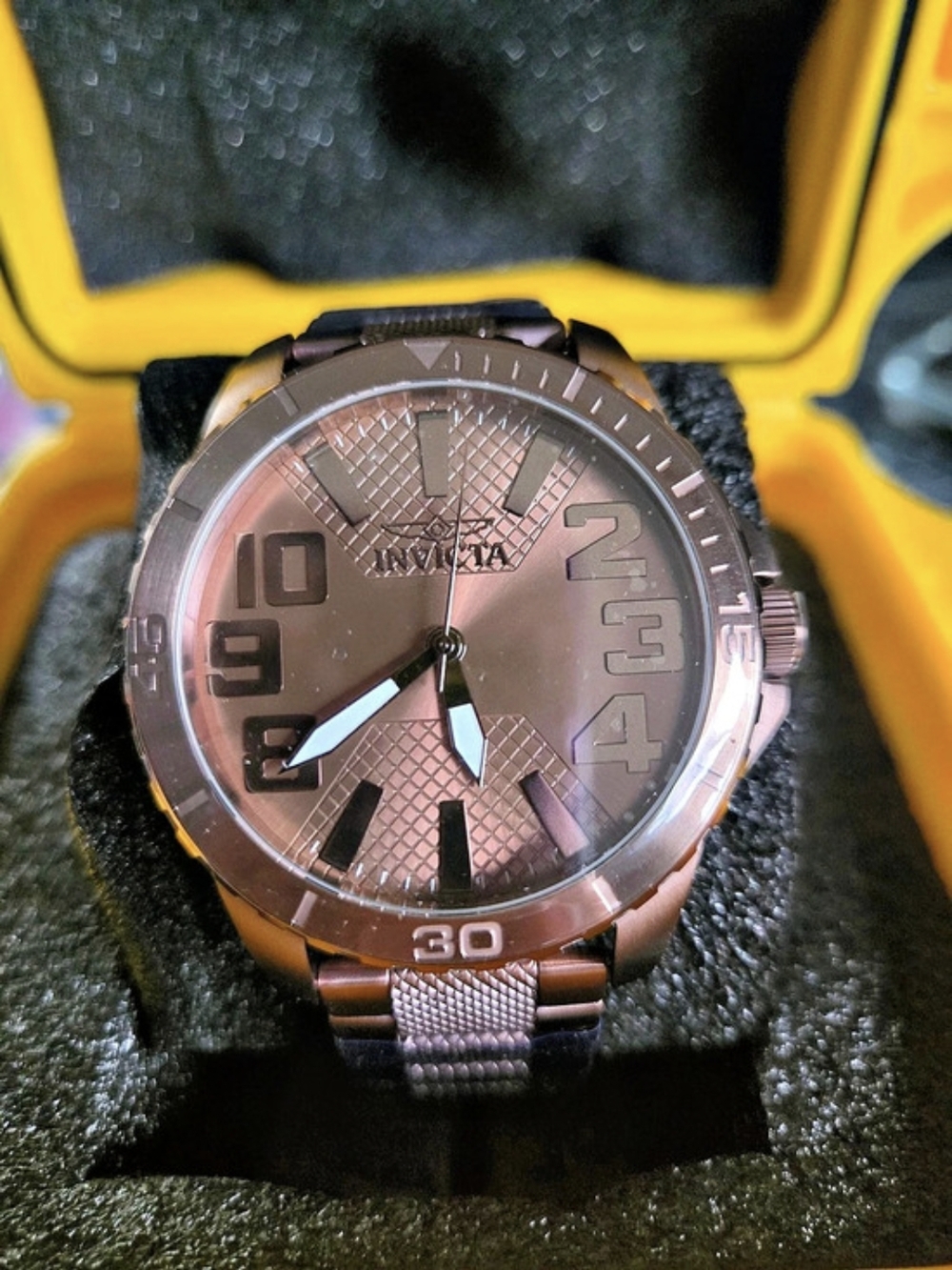 46303 Invicta Speedway Valor Brown Men's Watch 48mm